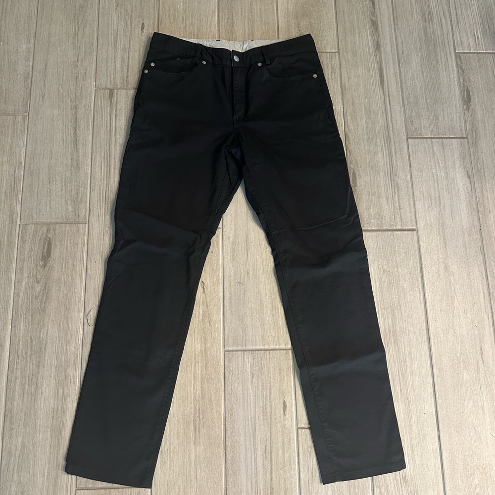 Men's Black Outlier Slim Dungarees